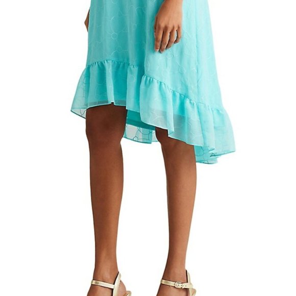 Ralph Lauren Aqua Midi Dress - Picture 3 of 16